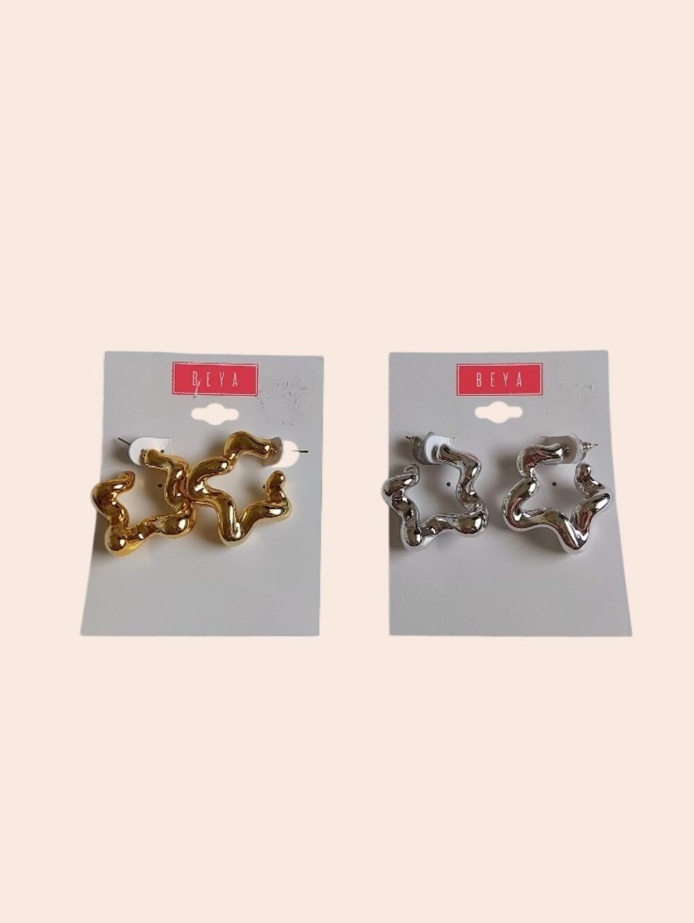 Chunky Star Earrings
